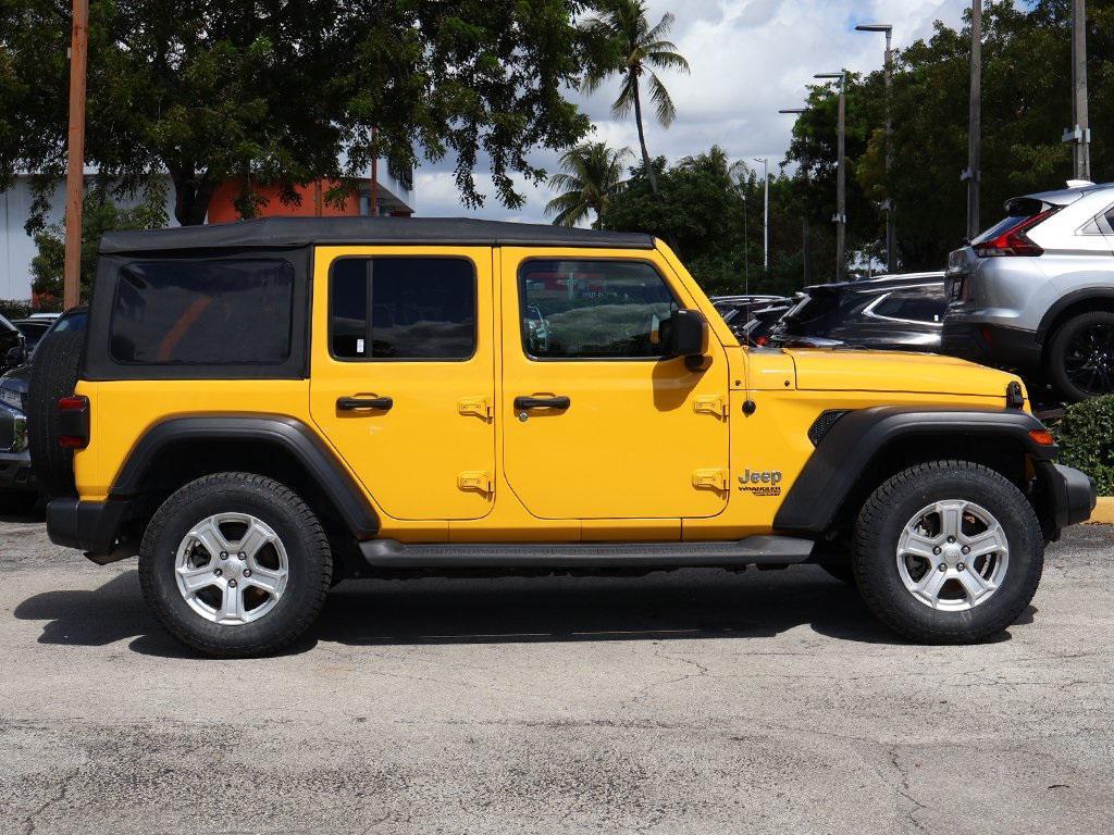 used 2021 Jeep Wrangler Unlimited car, priced at $19,995