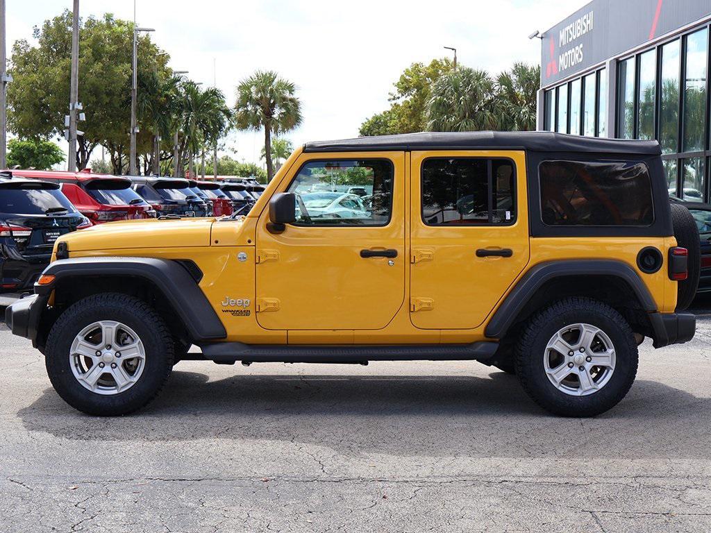 used 2021 Jeep Wrangler Unlimited car, priced at $19,995