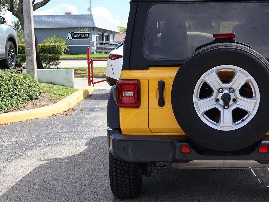 used 2021 Jeep Wrangler Unlimited car, priced at $19,995