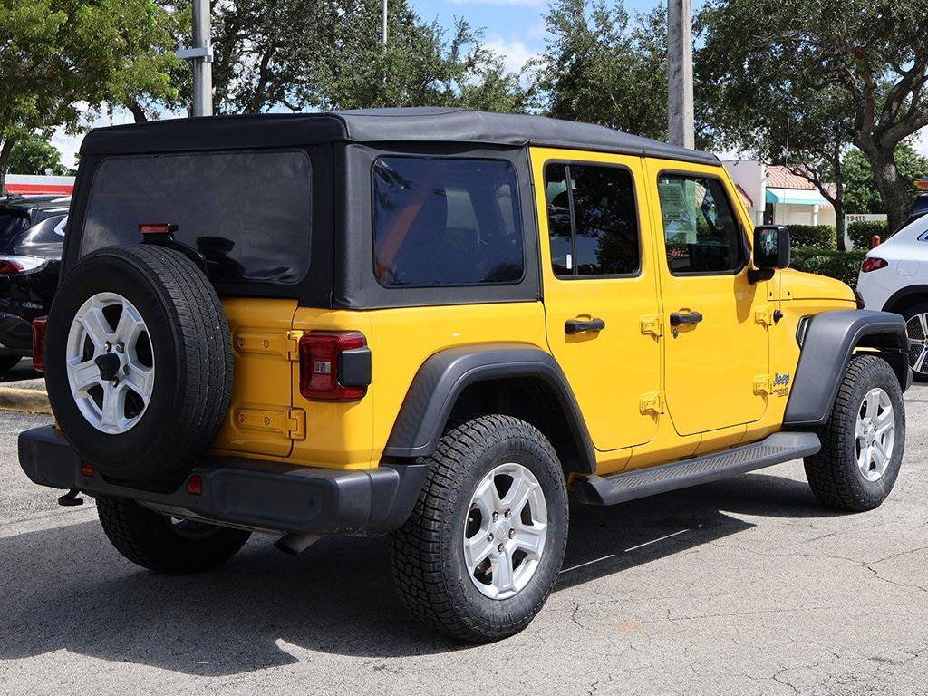 used 2021 Jeep Wrangler Unlimited car, priced at $19,995