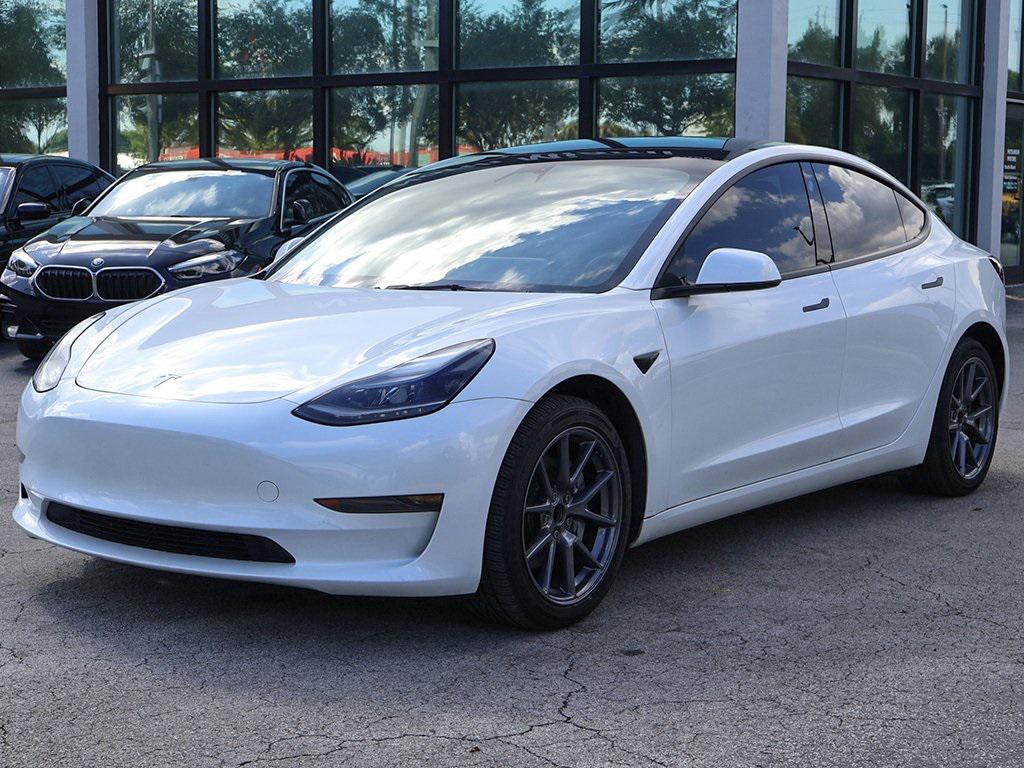 used 2023 Tesla Model 3 car, priced at $21,790