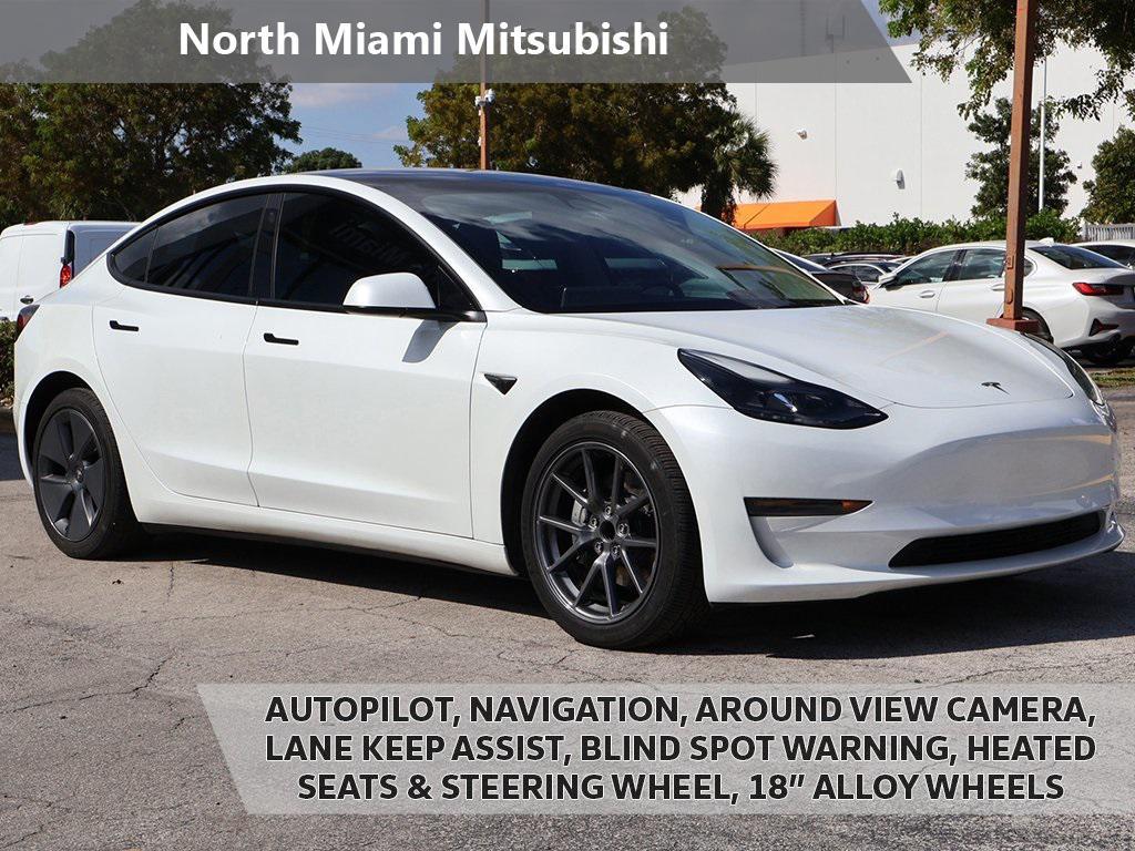 used 2023 Tesla Model 3 car, priced at $21,790