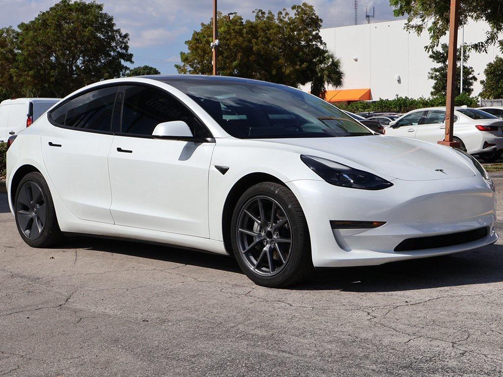used 2023 Tesla Model 3 car, priced at $21,790