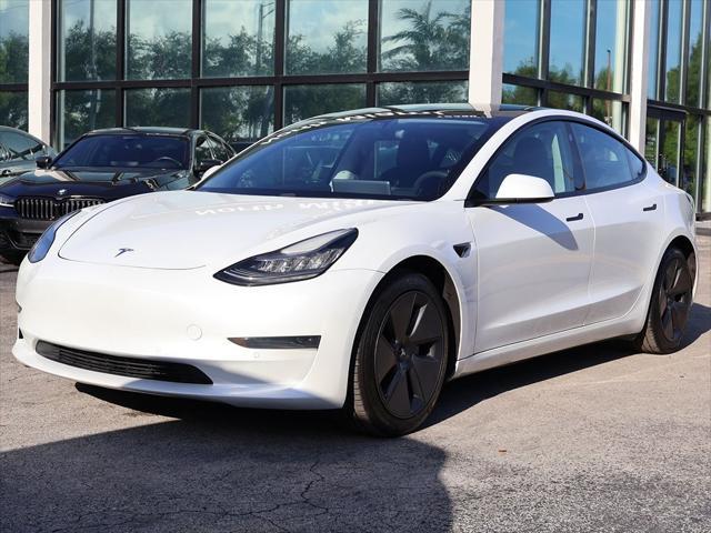 used 2021 Tesla Model 3 car, priced at $20,690