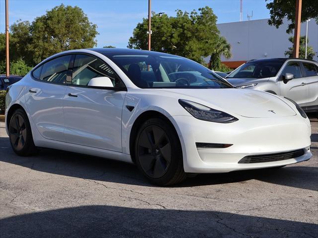 used 2021 Tesla Model 3 car, priced at $20,690