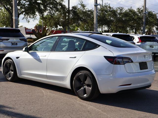 used 2021 Tesla Model 3 car, priced at $20,690