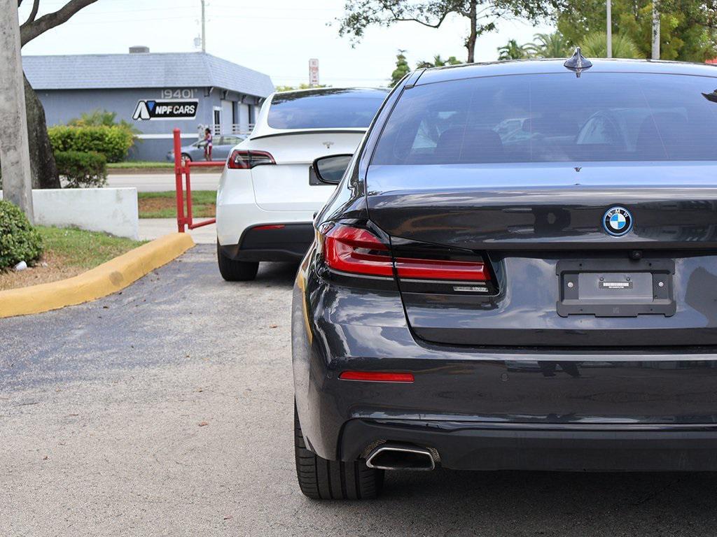 used 2023 BMW 530e car, priced at $35,790