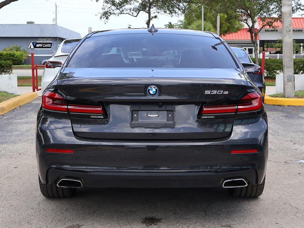 used 2023 BMW 530e car, priced at $35,790