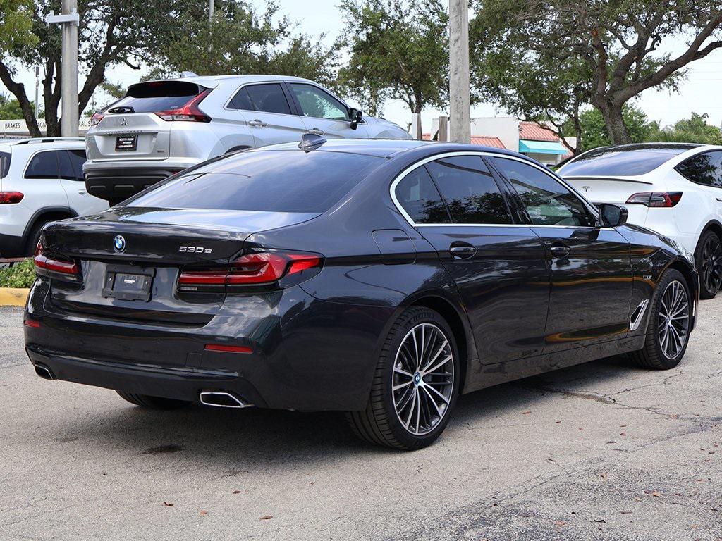used 2023 BMW 530e car, priced at $35,790