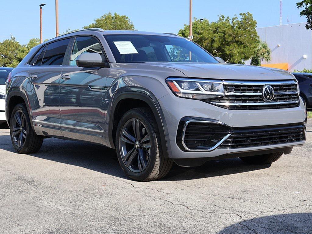 used 2021 Volkswagen Atlas Cross Sport car, priced at $21,690