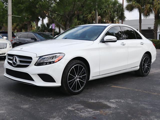 used 2021 Mercedes-Benz C-Class car, priced at $25,390