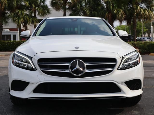 used 2021 Mercedes-Benz C-Class car, priced at $25,390