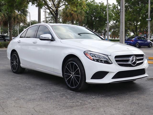 used 2021 Mercedes-Benz C-Class car, priced at $25,390