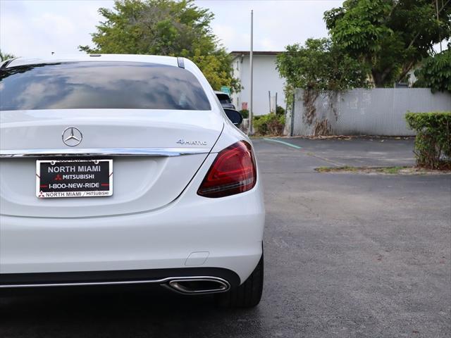 used 2021 Mercedes-Benz C-Class car, priced at $25,390
