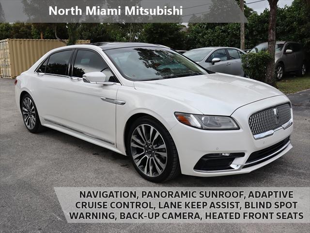 used 2019 Lincoln Continental car, priced at $17,790