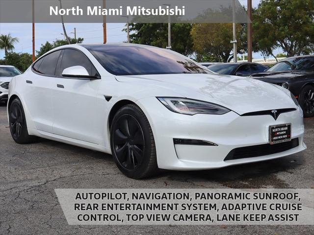 used 2021 Tesla Model S car, priced at $53,490