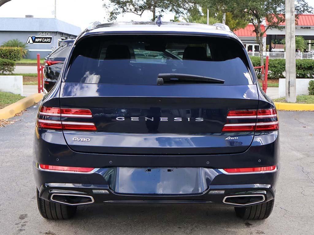 used 2024 Genesis GV80 car, priced at $34,995