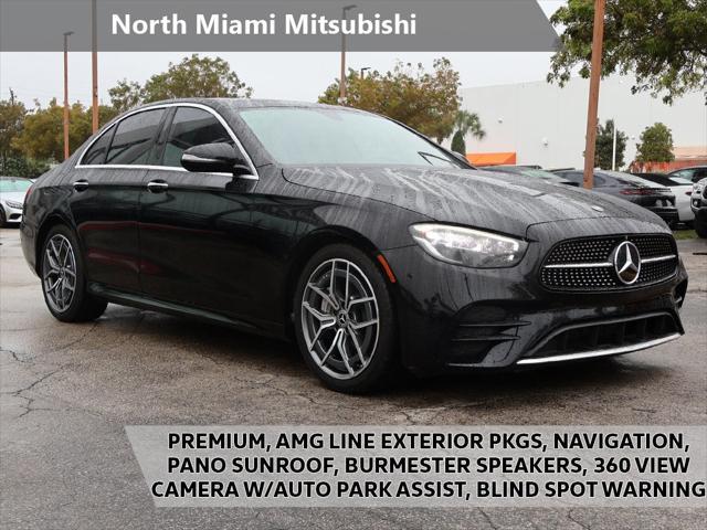 used 2021 Mercedes-Benz E-Class car, priced at $28,290