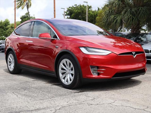 used 2020 Tesla Model X car, priced at $40,990