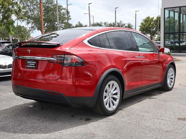 used 2020 Tesla Model X car, priced at $40,990