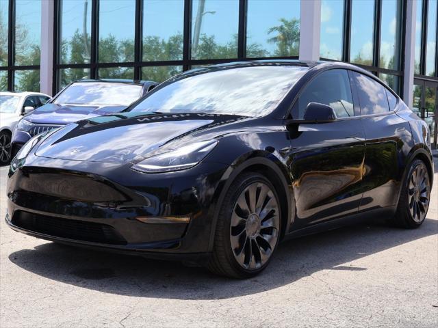 used 2022 Tesla Model Y car, priced at $29,690