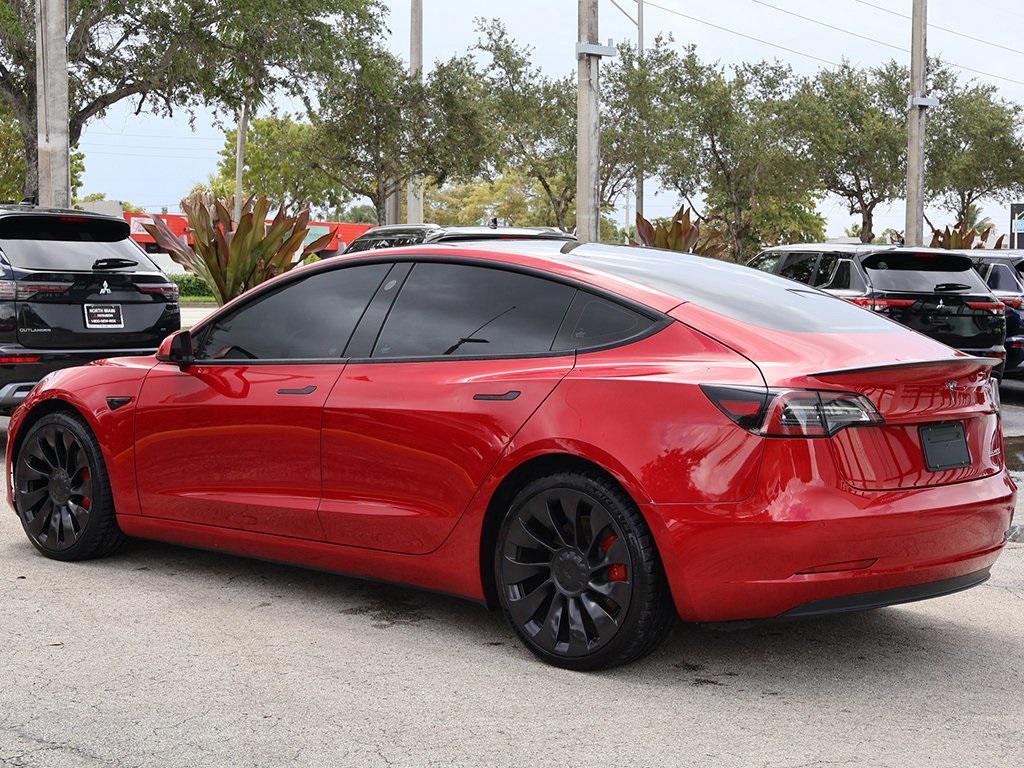used 2022 Tesla Model 3 car, priced at $25,290