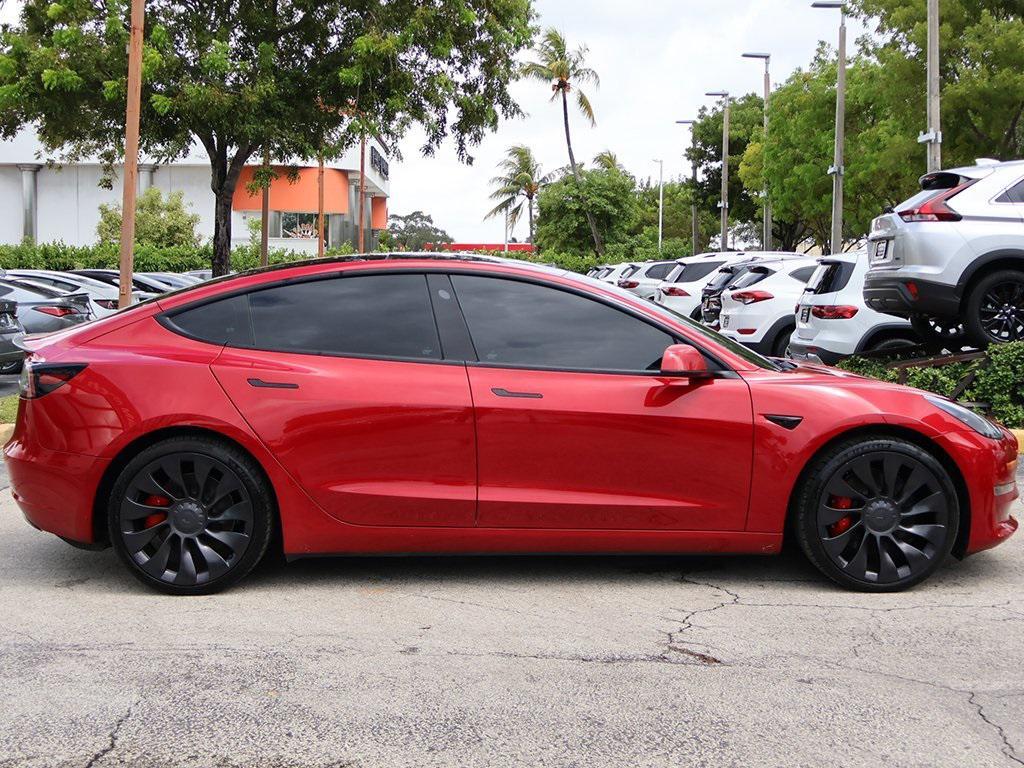 used 2022 Tesla Model 3 car, priced at $25,290