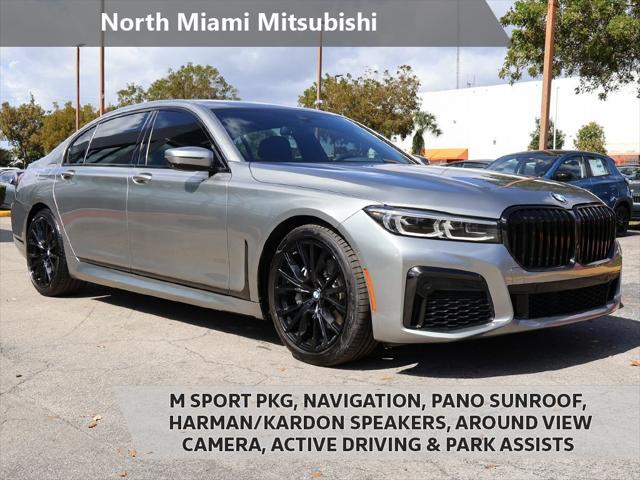 used 2022 BMW 740 car, priced at $40,390