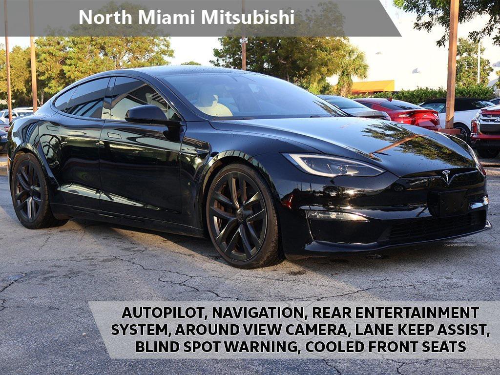 used 2022 Tesla Model S car, priced at $47,490