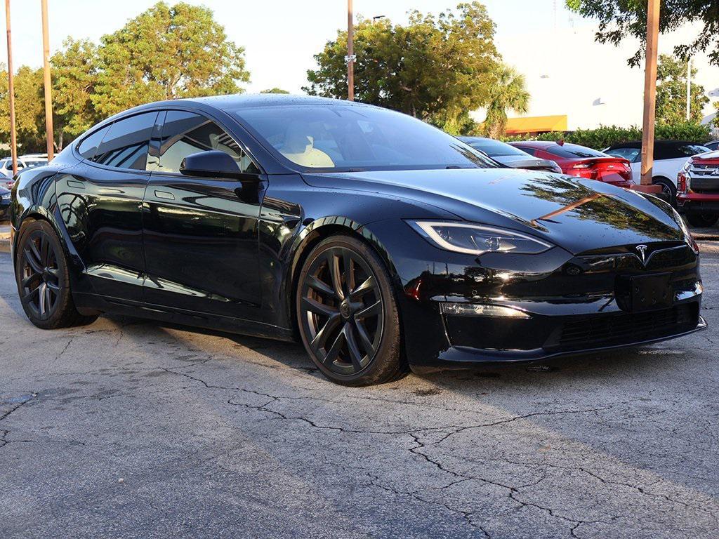 used 2022 Tesla Model S car, priced at $47,490