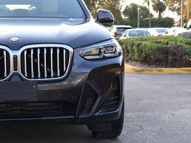 used 2022 BMW X3 car, priced at $30,990