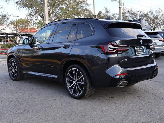 used 2022 BMW X3 car, priced at $30,990