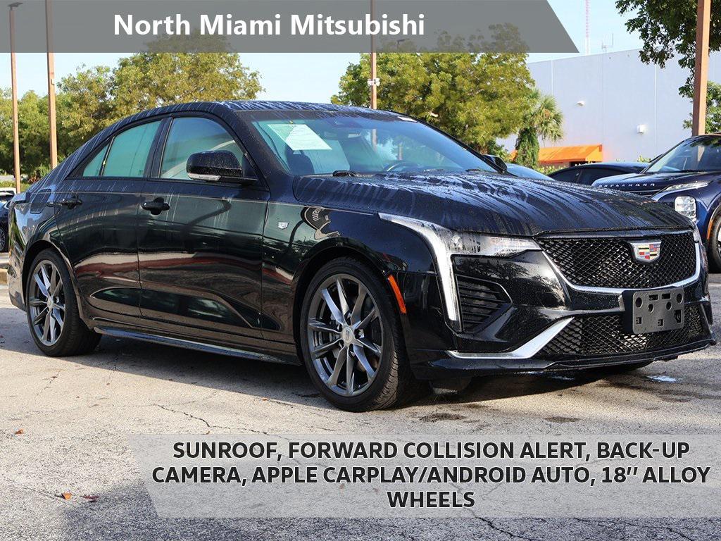 used 2020 Cadillac CT4 car, priced at $24,790