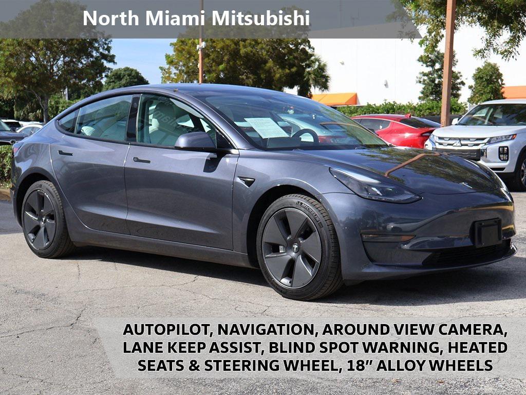 used 2021 Tesla Model 3 car, priced at $21,170