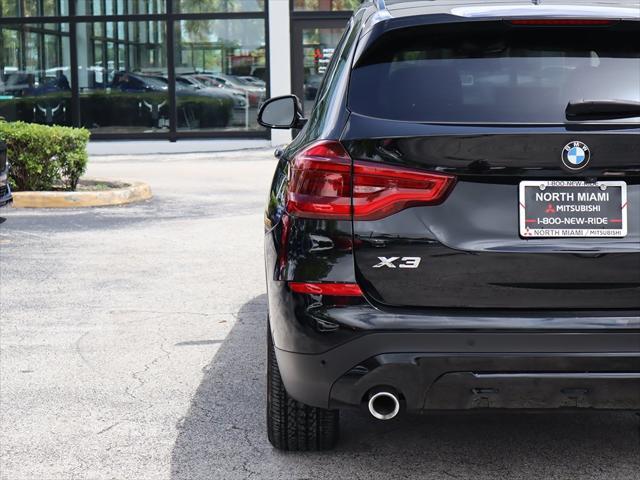 used 2021 BMW X3 car, priced at $30,490