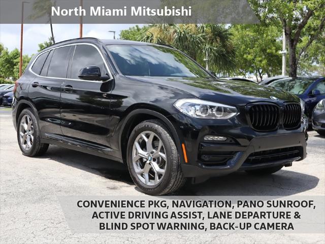 used 2021 BMW X3 car, priced at $30,490