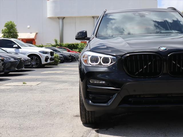 used 2021 BMW X3 car, priced at $30,490