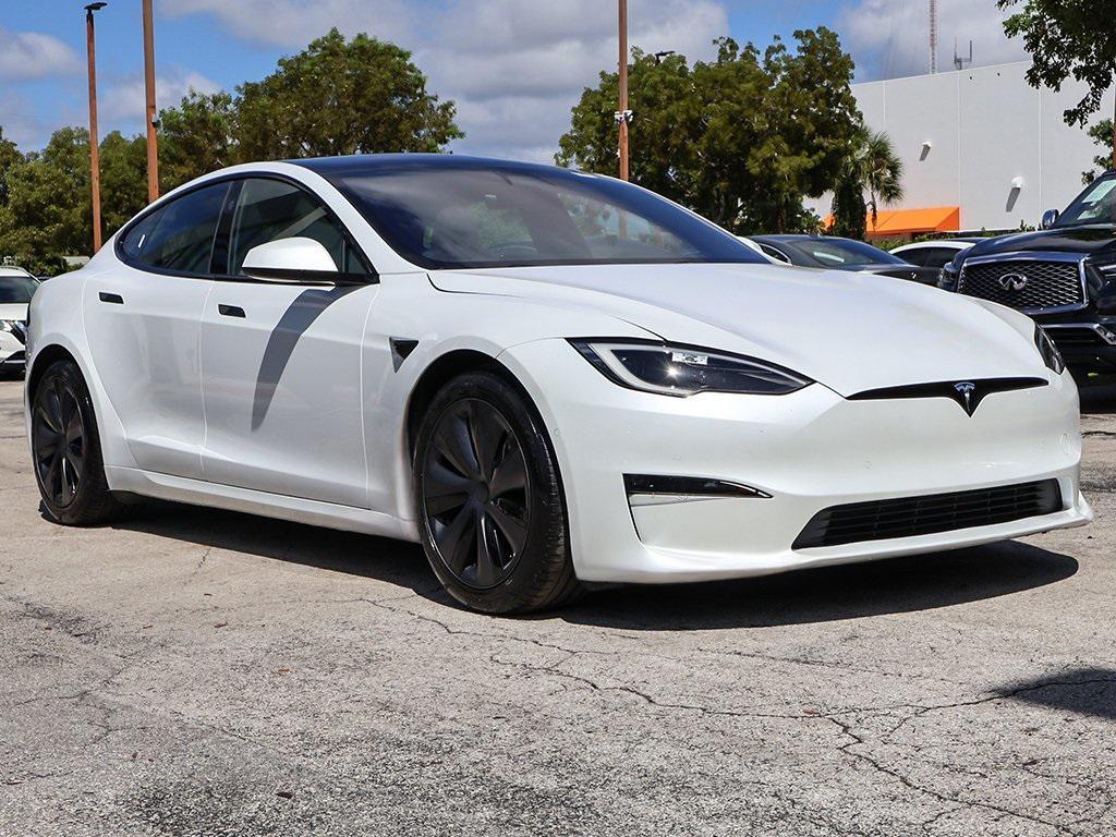 used 2022 Tesla Model S car, priced at $43,190