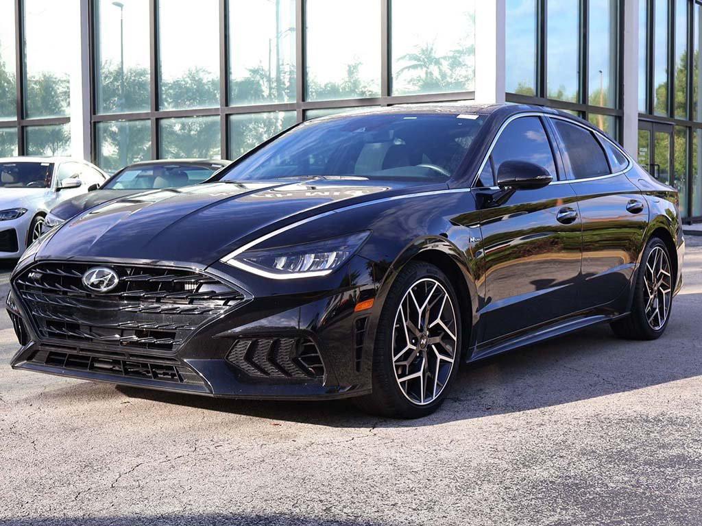 used 2022 Hyundai Sonata car, priced at $21,995