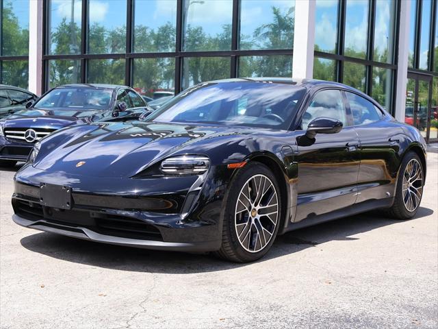 used 2022 Porsche Taycan car, priced at $56,290