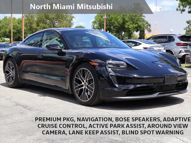 used 2022 Porsche Taycan car, priced at $56,290