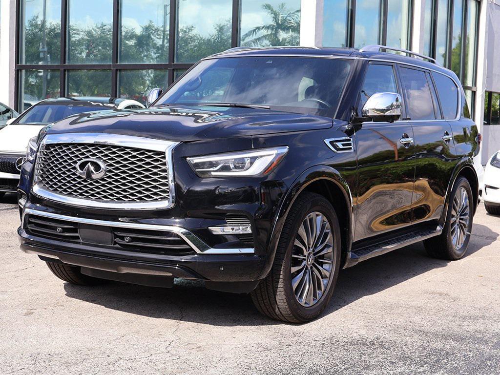 used 2021 INFINITI QX80 car, priced at $38,590