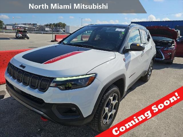 used 2022 Jeep Compass car, priced at $21,990