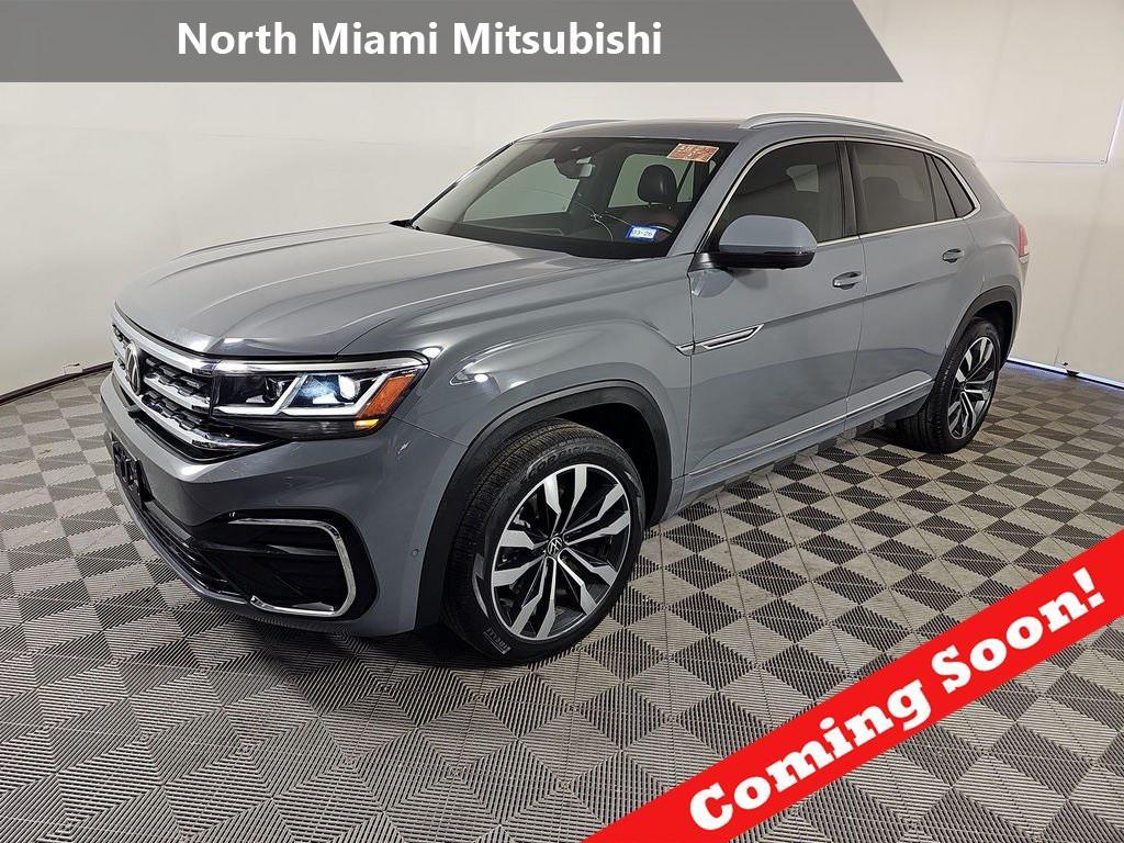 used 2022 Volkswagen Atlas Cross Sport car, priced at $27,490