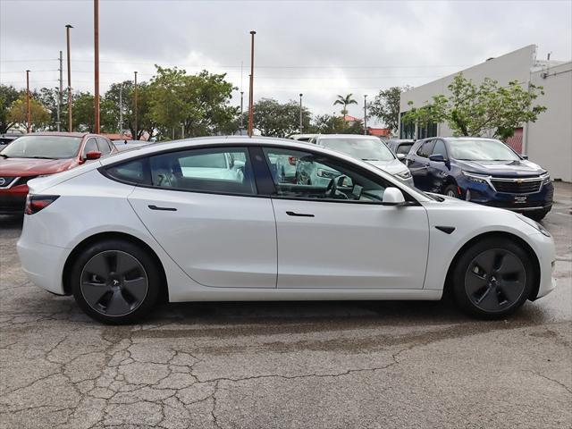 used 2021 Tesla Model 3 car, priced at $25,690