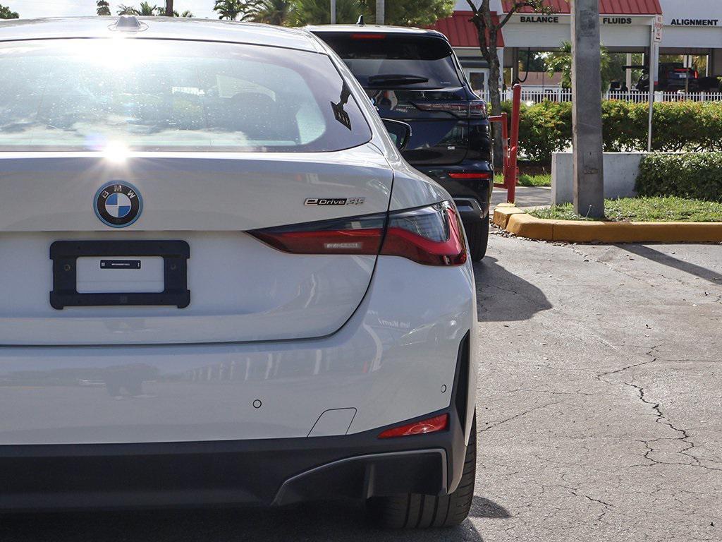 used 2024 BMW i4 Gran Coupe car, priced at $35,990