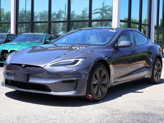 used 2022 Tesla Model S car, priced at $38,990
