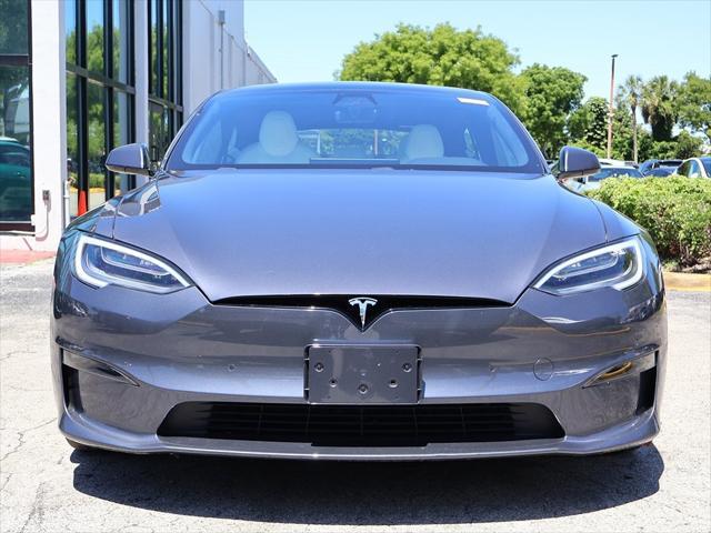 used 2022 Tesla Model S car, priced at $38,990
