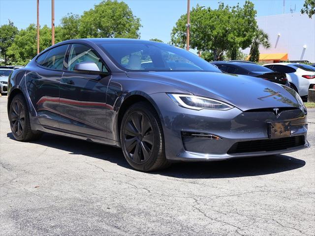 used 2022 Tesla Model S car, priced at $38,990
