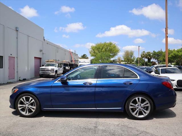 used 2017 Mercedes-Benz C-Class car, priced at $13,990